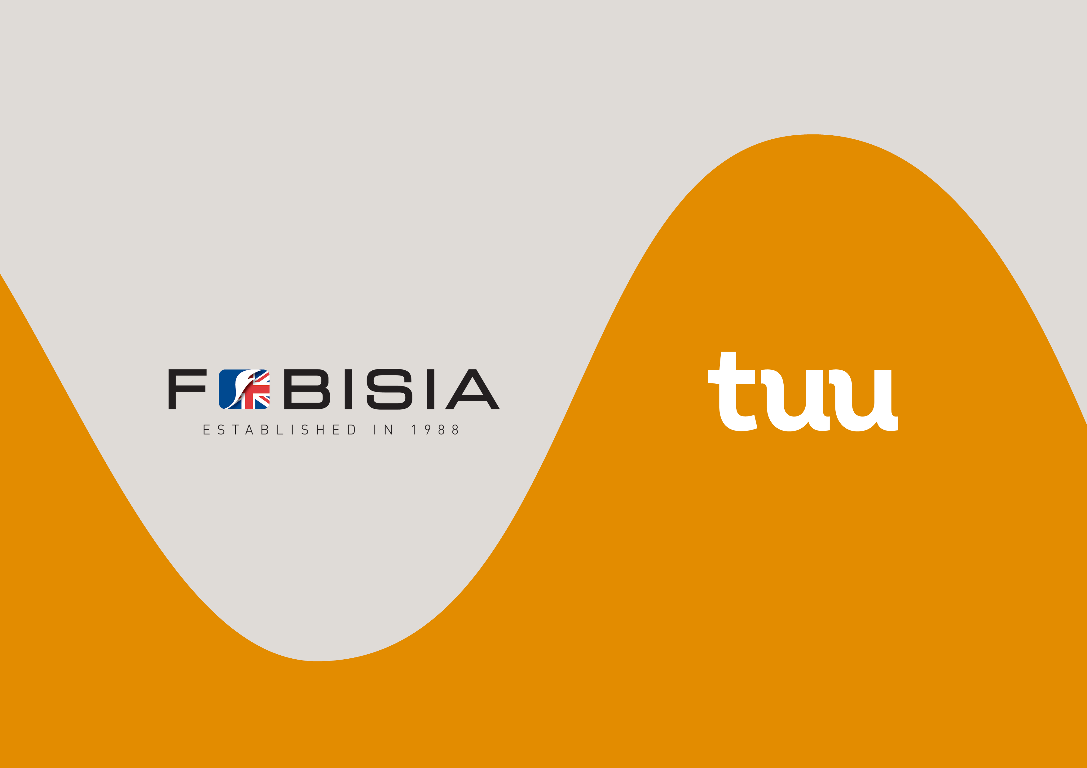 This is an image of the FOBISIA logo and Tuu logo to promote a partnership